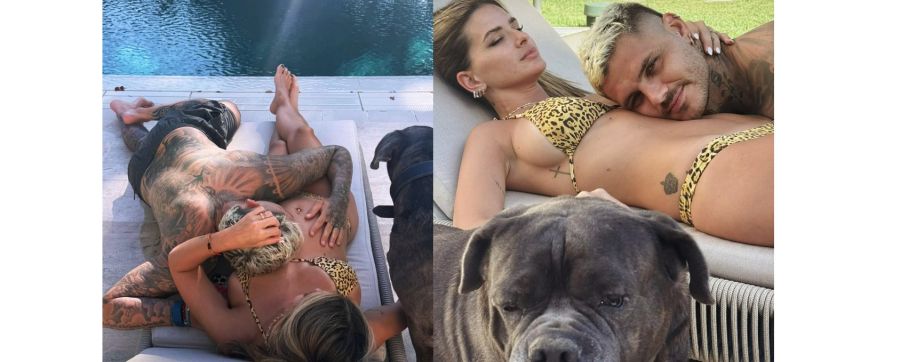 La China Suárez junto a Mauro Icardi en su casa de Turquía