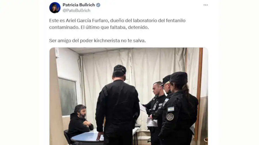 Patricia Bullrich X 20250820