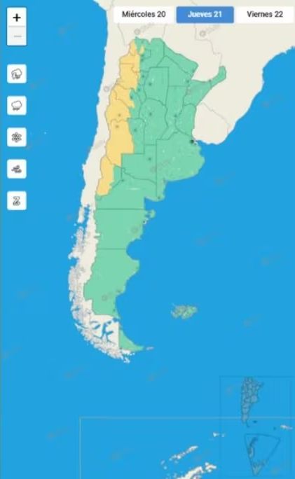 Pronóstico para el jueves 21 de agosto