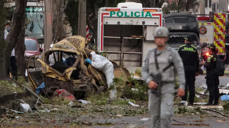 Atentados en Colombia 20250822