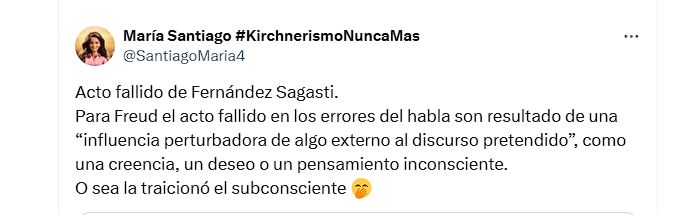 En redes de burlaban del furcio de Fernández Sagasti, que dijo