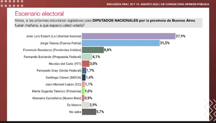Encuesta Elecciones 2025