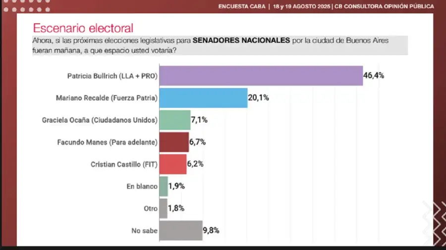 Encuesta Elecciones 2025