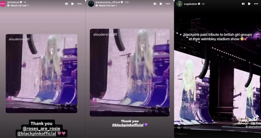 Girs Aloud, Bananarama y Sugarbabes apoyan a BLACKPINK