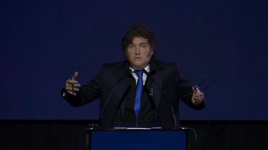 Javier Milei en el Council of the Americas