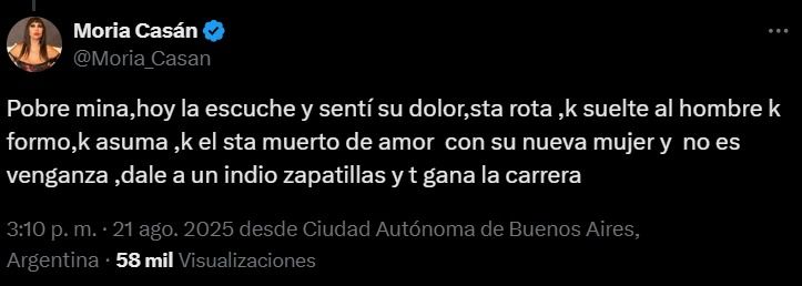 Moria Casán