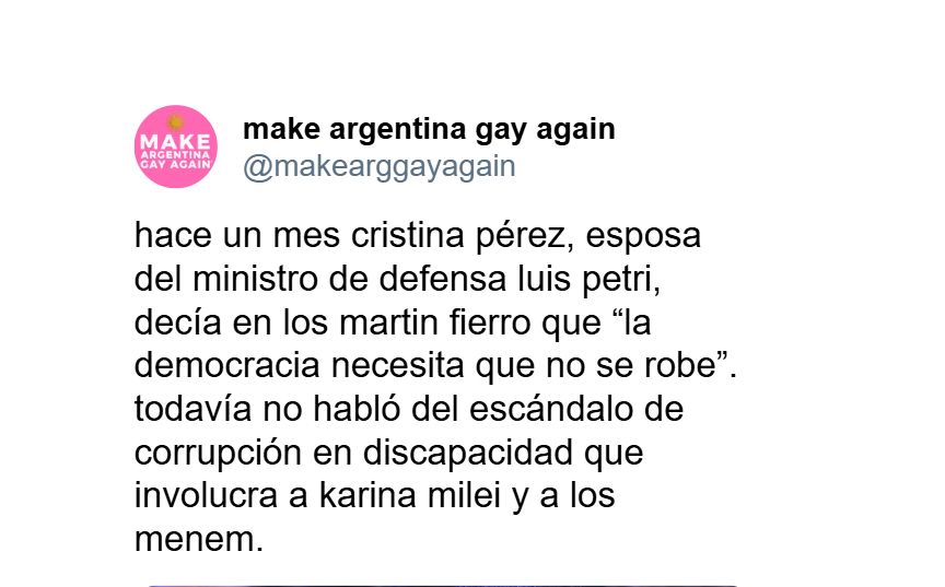 Meme contra Karina Milei