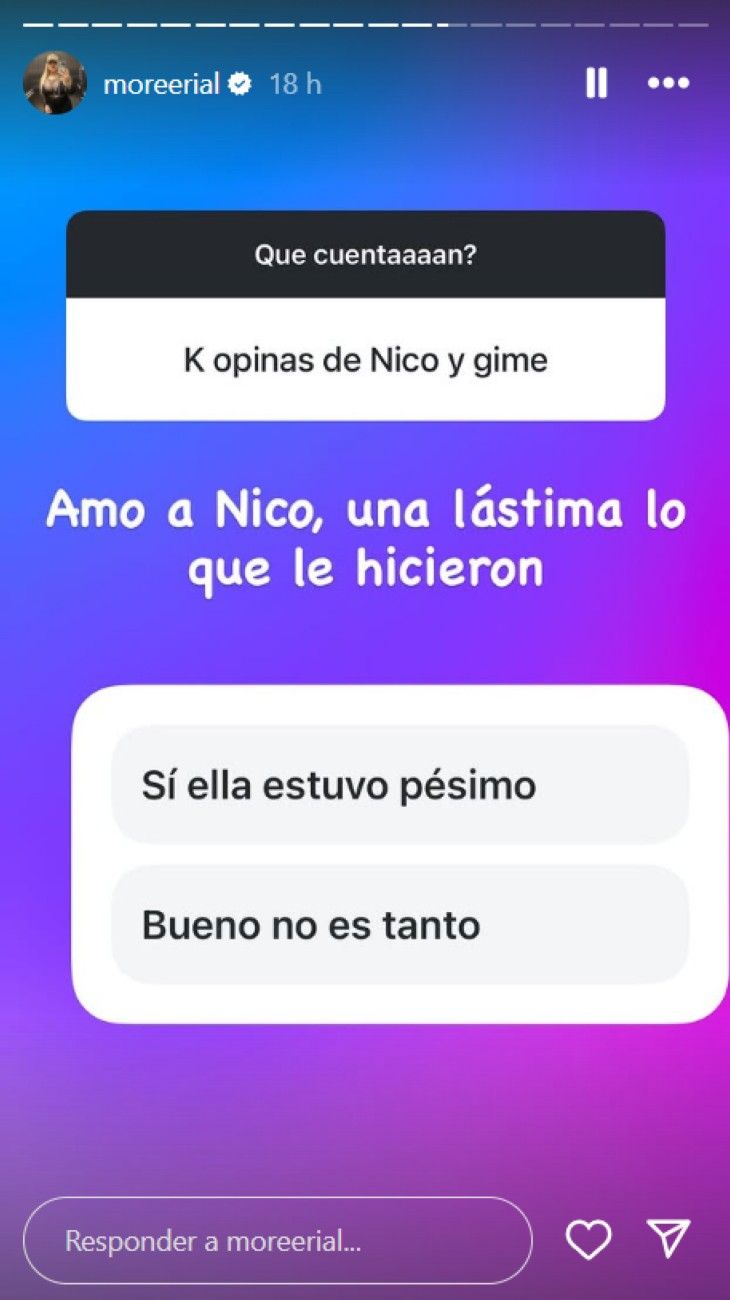 Morena Rial contra Gime Accardi