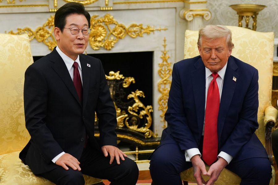 President Trump Hosts South Korean President Lee Jae Myung At White House