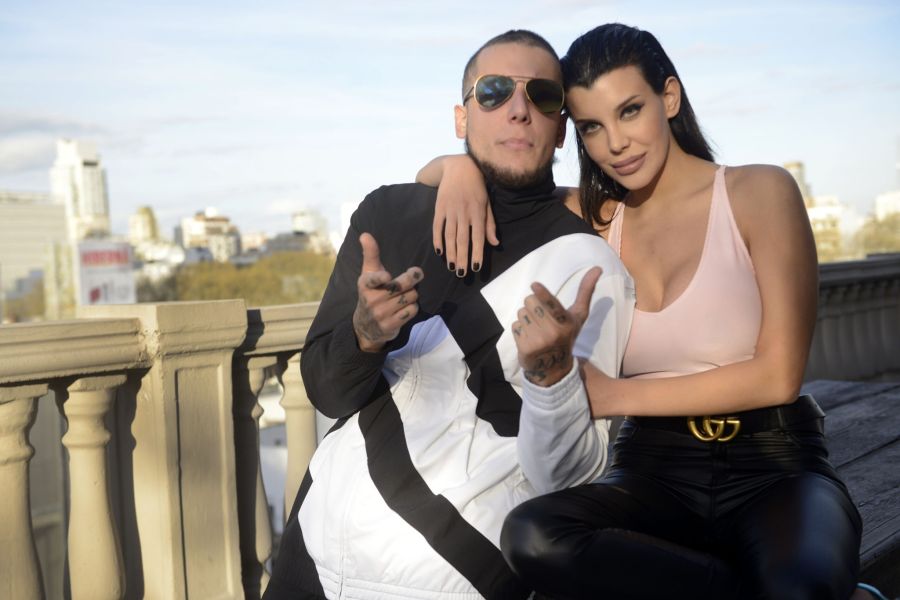 Alex y Charlotte Caniggia