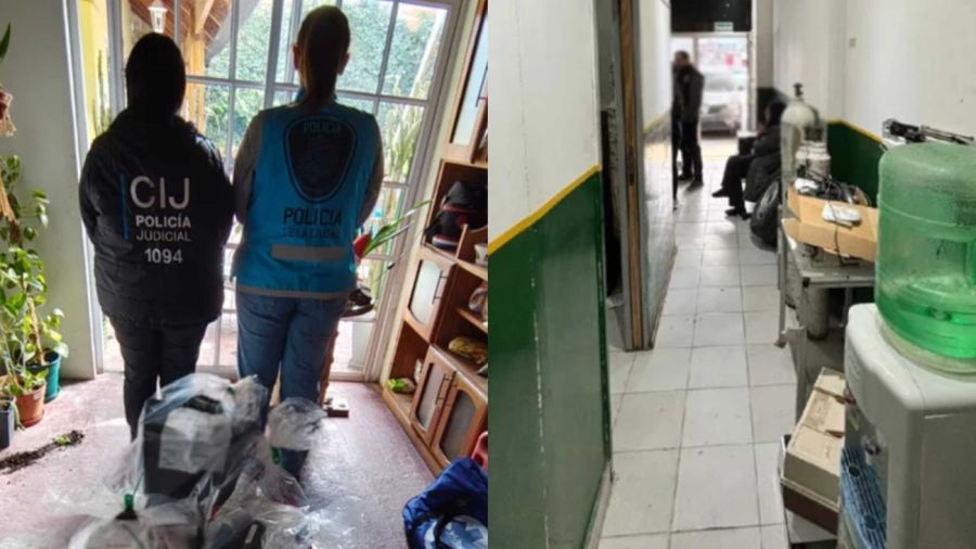 Desbaratan una red de atención médica falsa 20250825