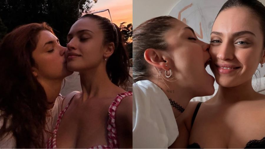La actriz Ornella D’Elía presentó a su novia con románticas fotos