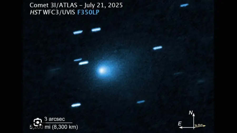 Cometa 3I/ATLAS 20250826