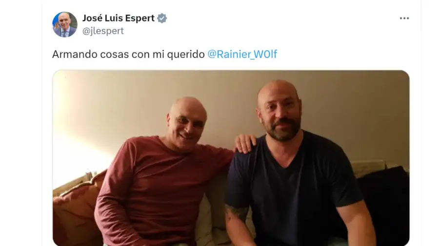 José Luis Espert X 20250825