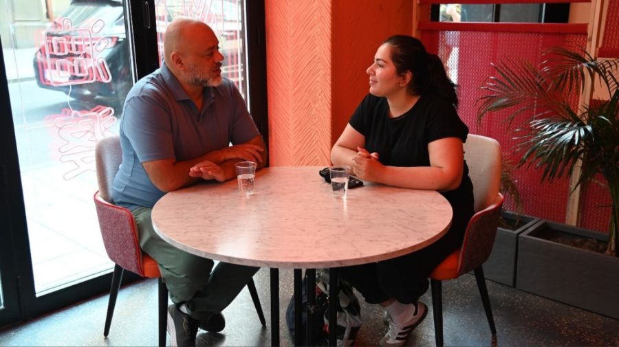 Khadija Amin entrevistada por Perfil