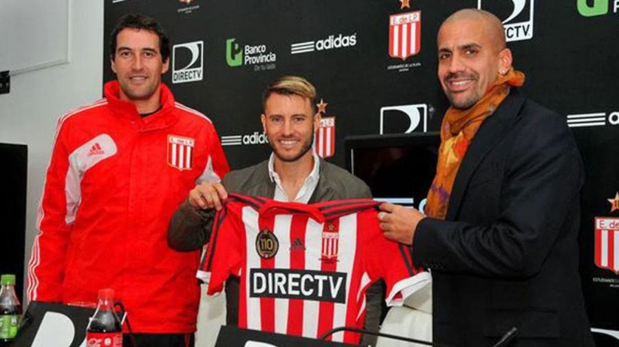Gastón Fernández y Juan Sebastián Verón