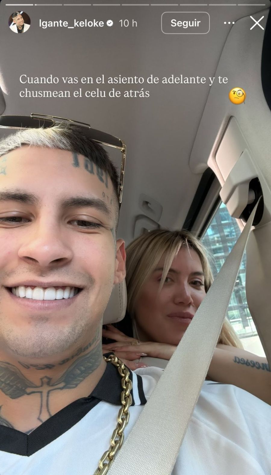 L-Gante, Wanda Nara