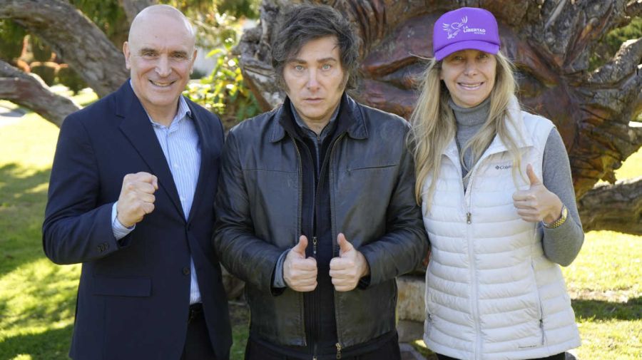 Milei en Lomas de Zamora X en apoyo por la agresión 20250827