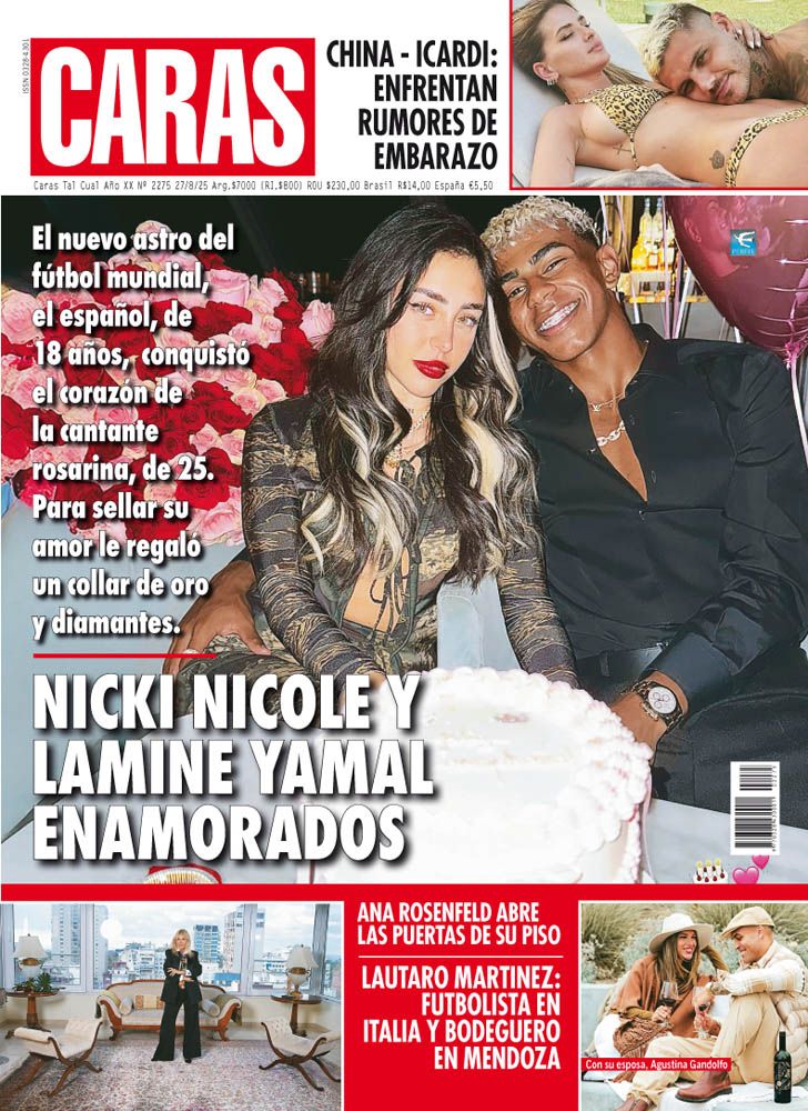 Nicki Nicole y Lamine Yamal enamorados 