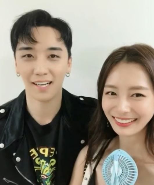 Seungri y Song Da-eun