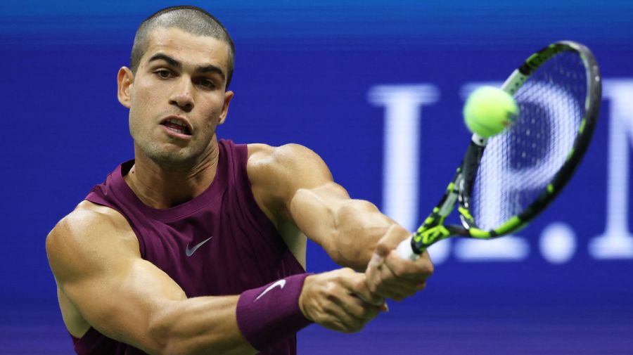 Tenista Carlos Alcaraz 27082025