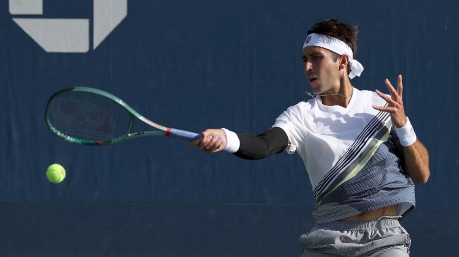 Tomás Etcheverry en el US Open