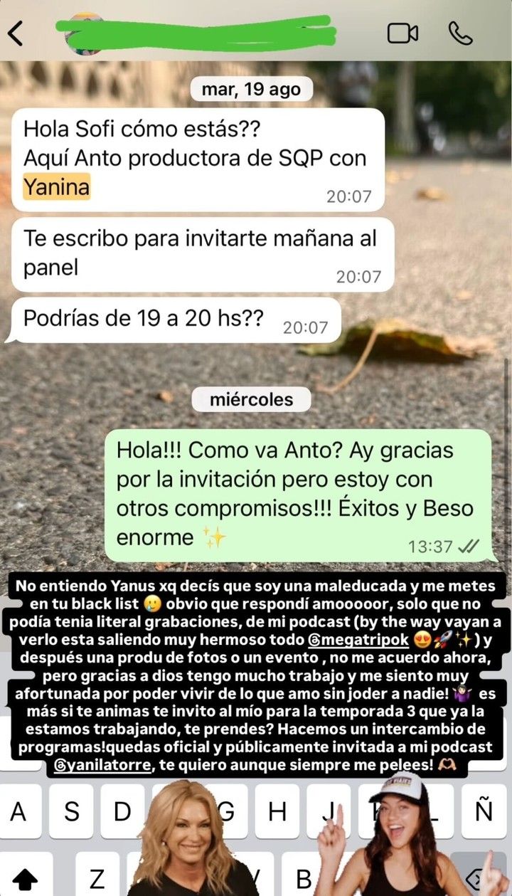 Chats de Sofía Jujuy Jiménez