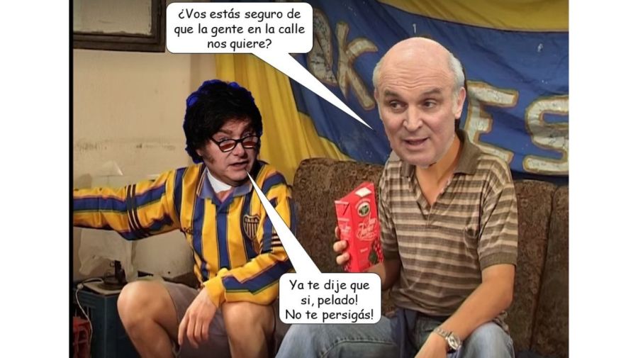 Las redes sociales estallaron de memes de José Luis Espert escapando en moto de Lomas de Zamora