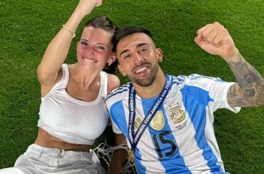 Nico González y su exnovia, Paloma