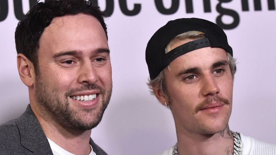 Scooter Braun y Justin Bieber