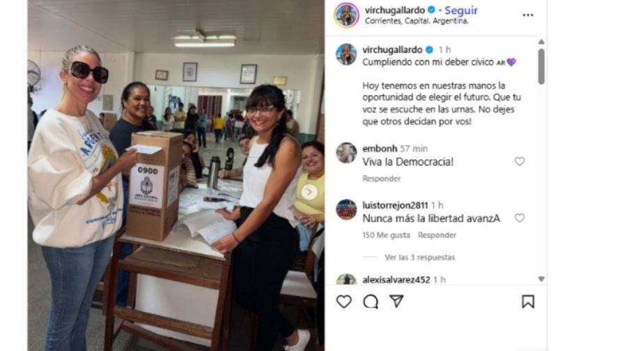 Lisandro Almirón denunció demoras e irregularidades en el inicio de la votación