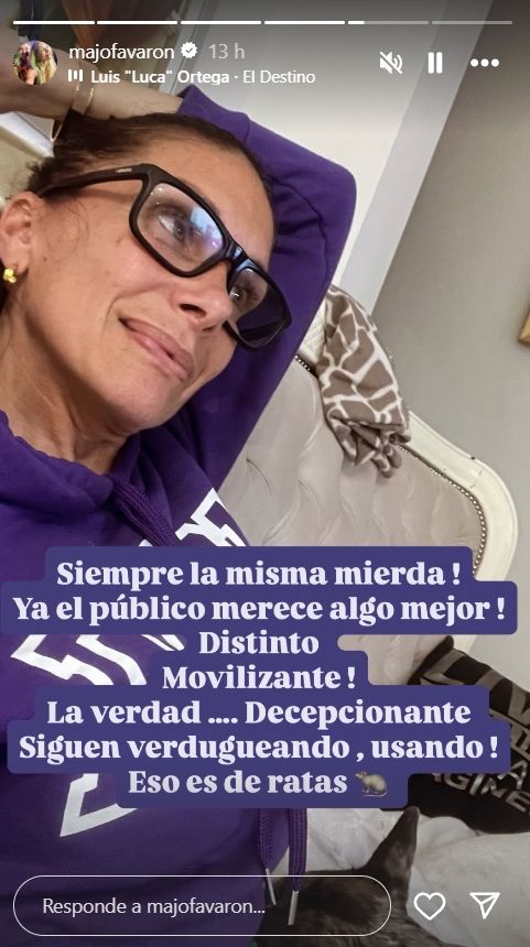 Los mensajes de la esposa de Anibal Lotocki