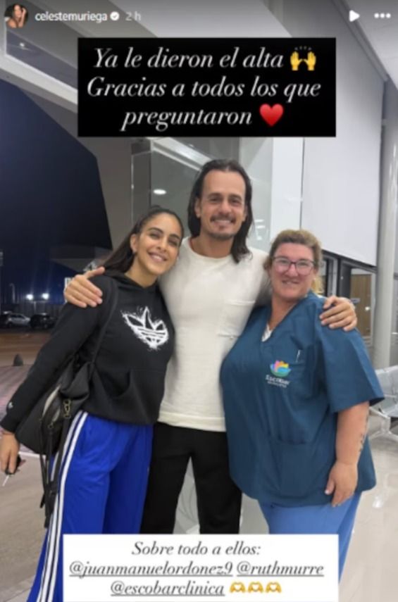 Celeste Muriega y Christian Sancho