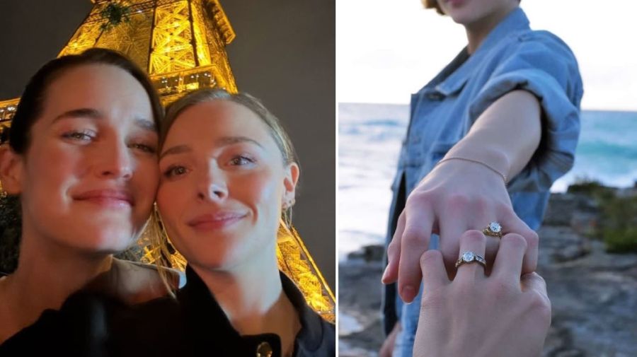 Chloë Grace Moretz y Kate Harrison compromiso