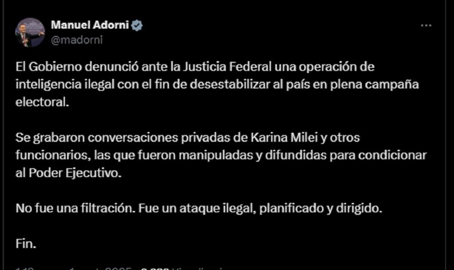 Manuel Adorni