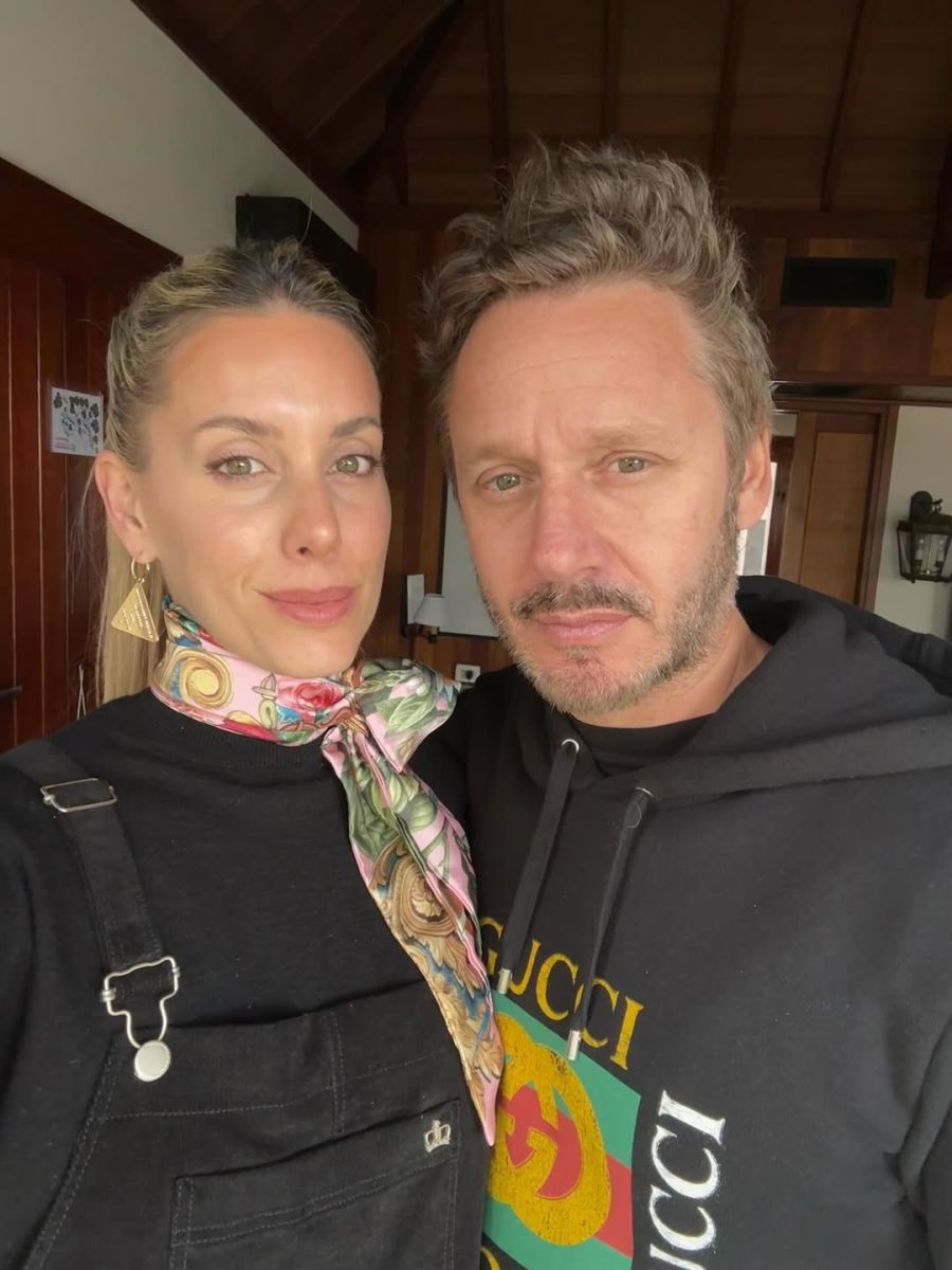 Anita Espasandin y Benjamín Vicuña