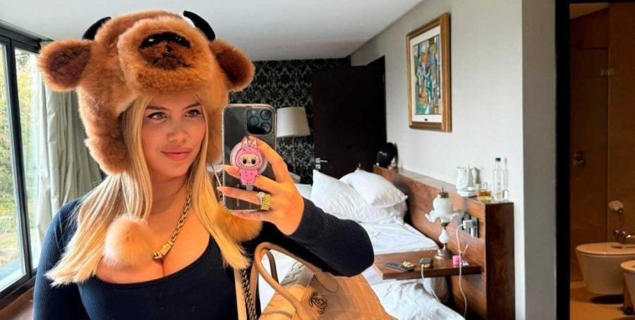 El look oversize de Leandro Paredes y el accesorio que lo une a Wanda Nara y Nicole Neumann