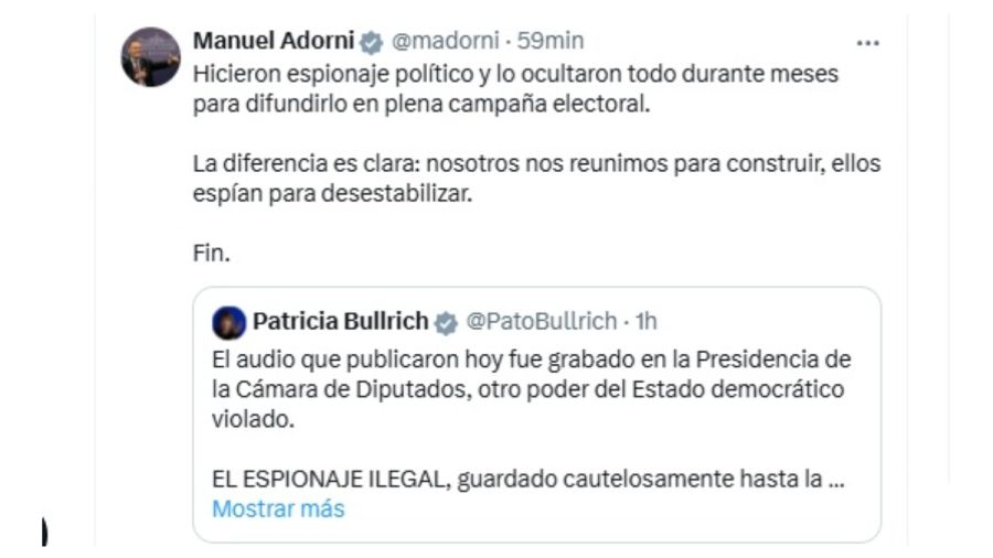 El oficialismo acusa a la oposición de desestabilizar con los audios de coimas