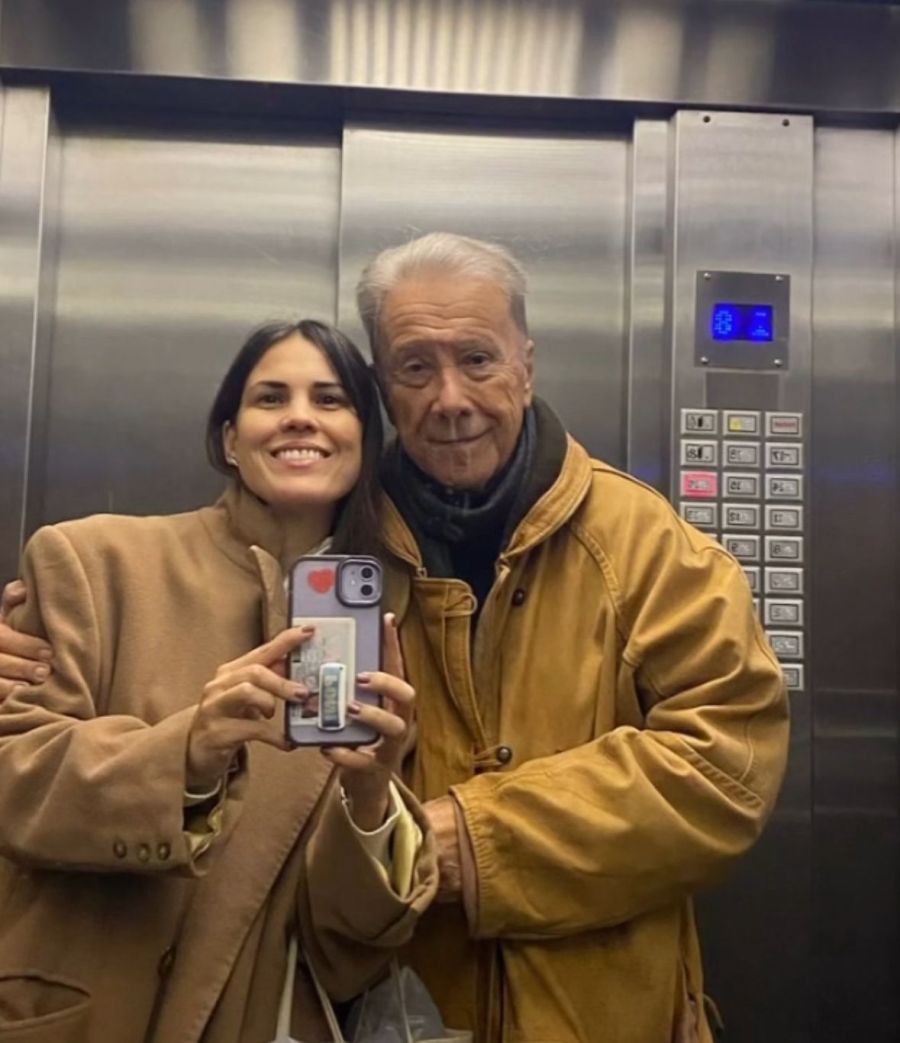 Juan Alberto Mateyko y su hija, Rosa María