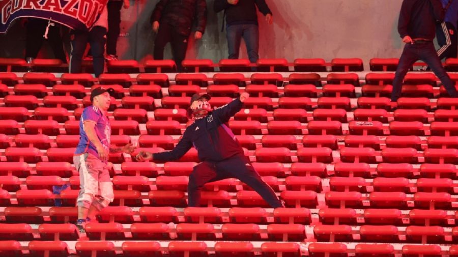 Violencia en Independiente vs U de Chile