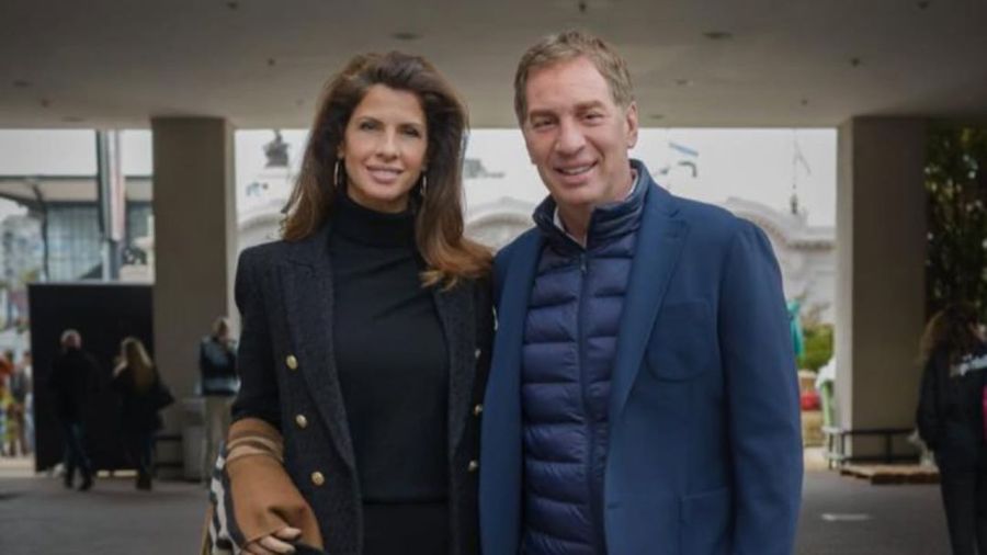 Analía Maiorana y Diego Santilli