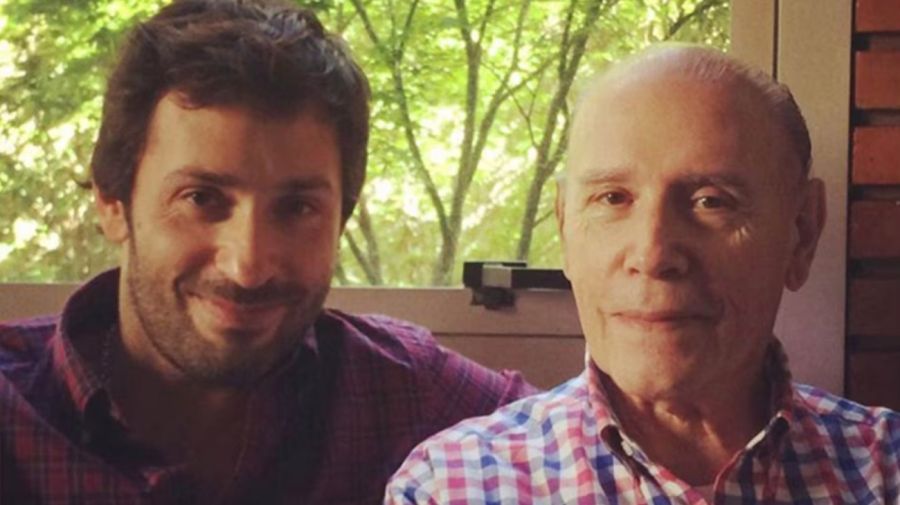 Coco Carreño y su padre