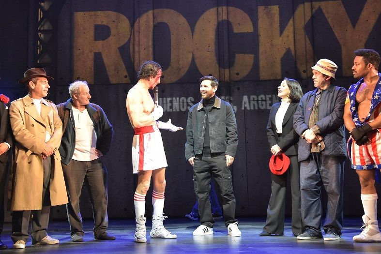 Lionel Messi y Nico Vázquez