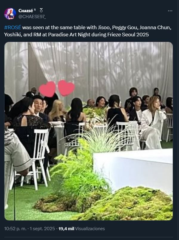 RM Jisoo y Rosé