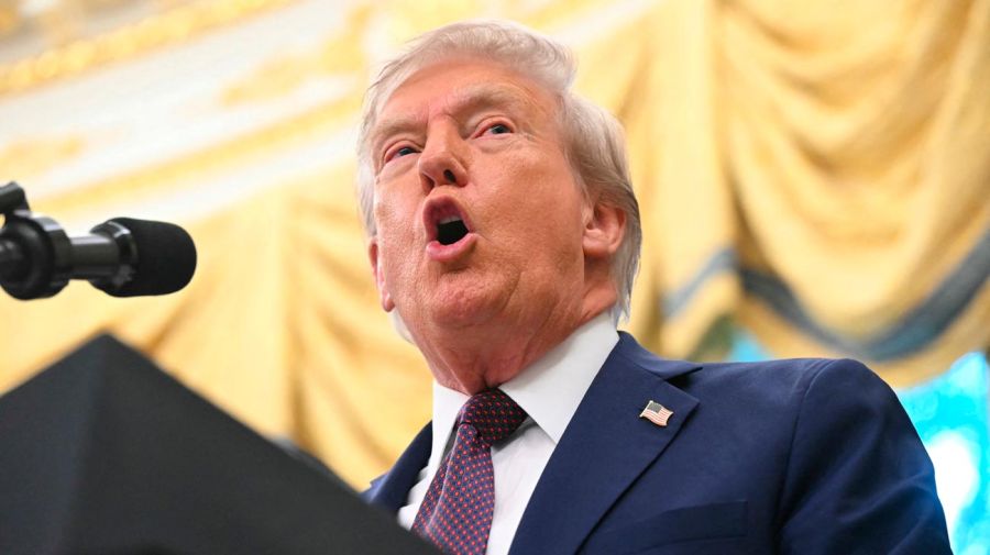 Trump y Peter Doocy 03092025