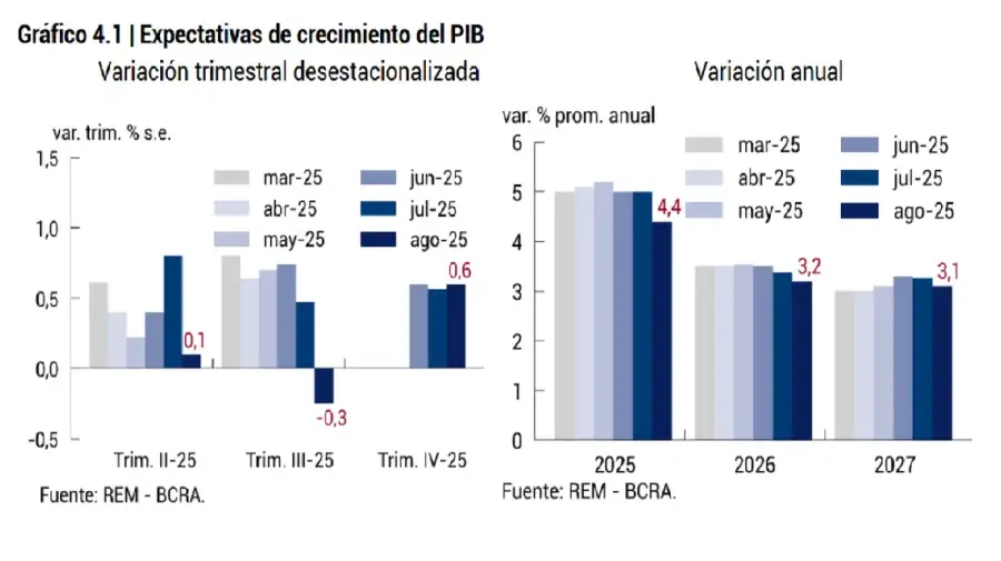 Actividad económica, según el REM