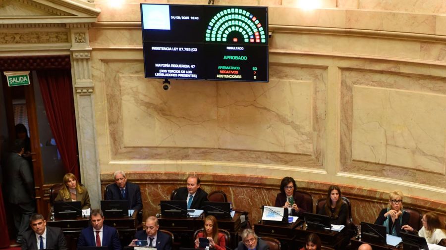 Aprobación Senadores Discapacidad 04092025