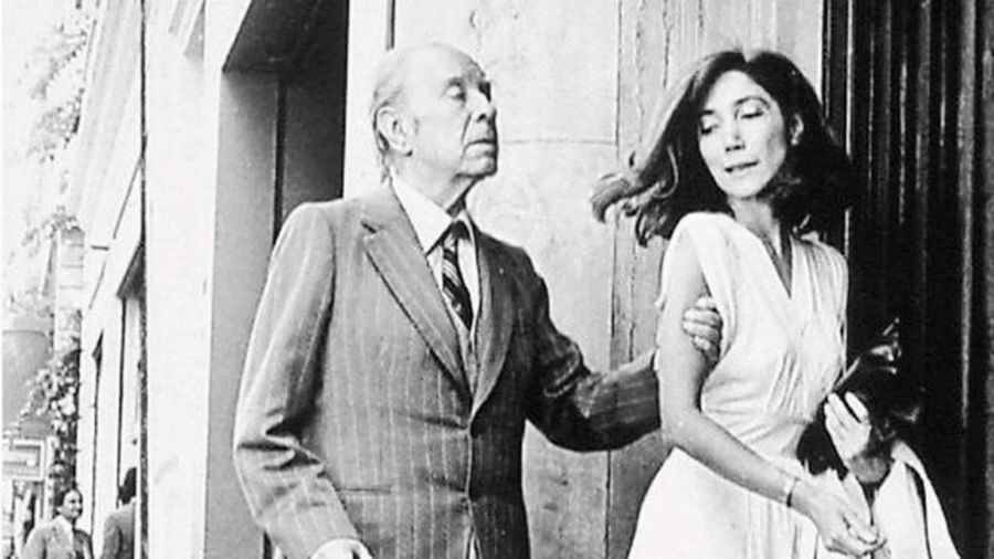 Jorge Luis Borges y María Kodama