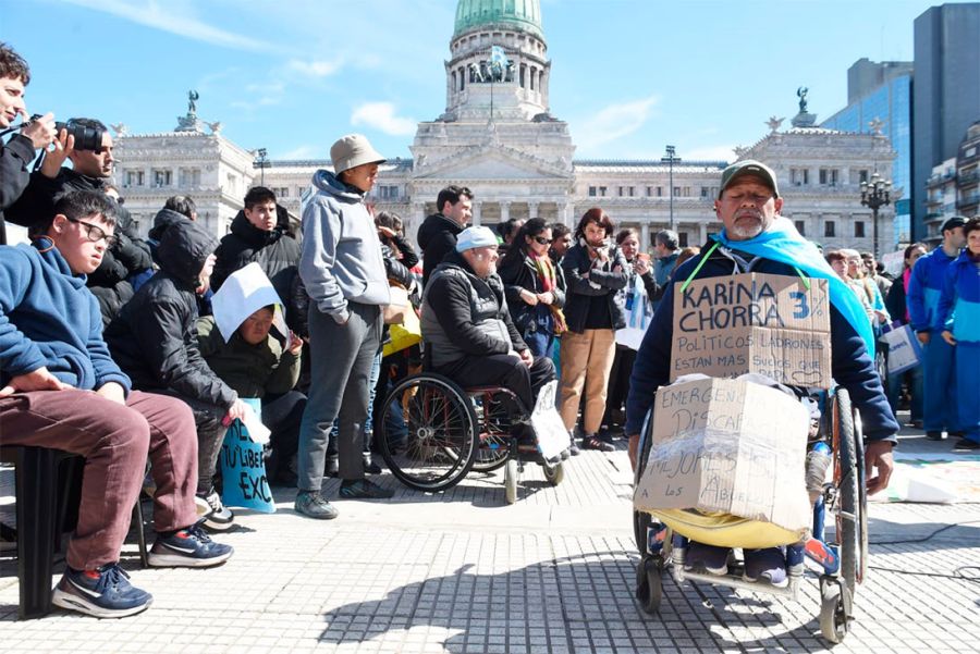 Marcha Congreso Discapacidad 04092025