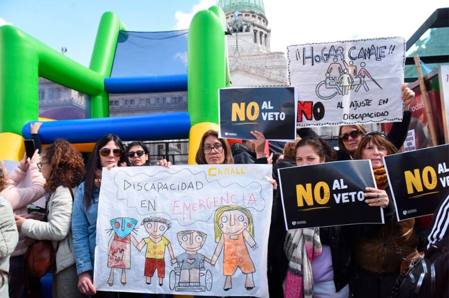 Marcha Congreso Discapacidad 04092025